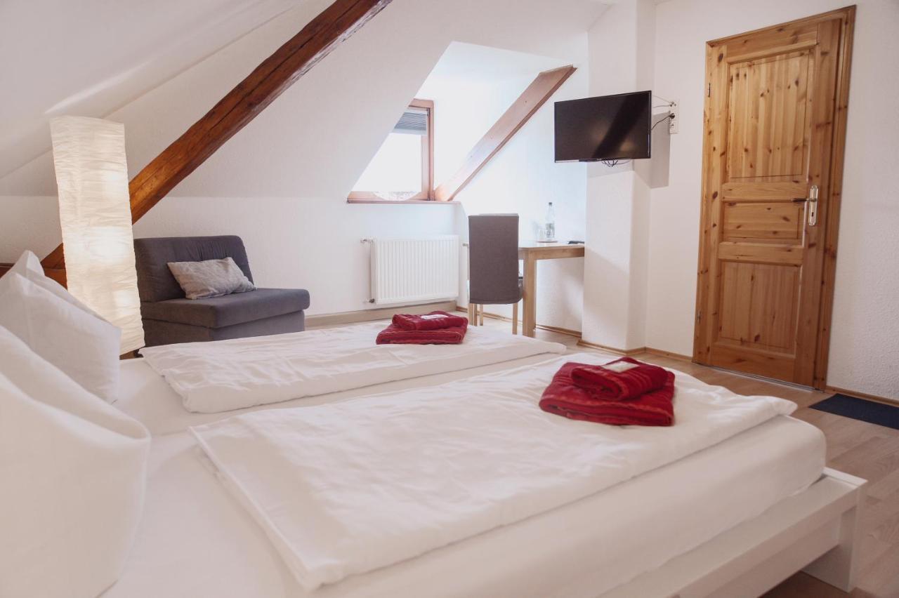 Hotel Am Rittergut Frankenberg Bagian luar foto