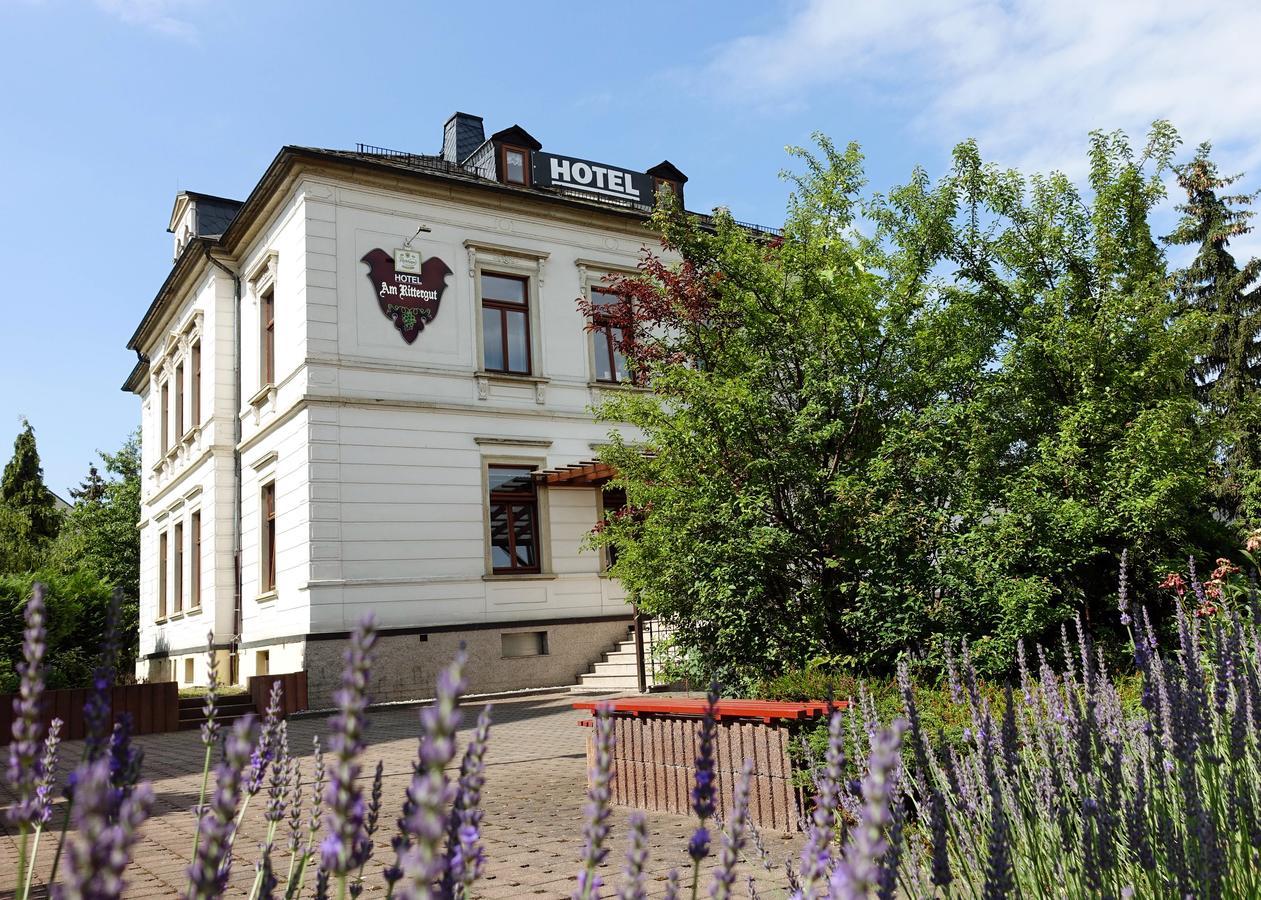 Hotel Am Rittergut Frankenberg Bagian luar foto