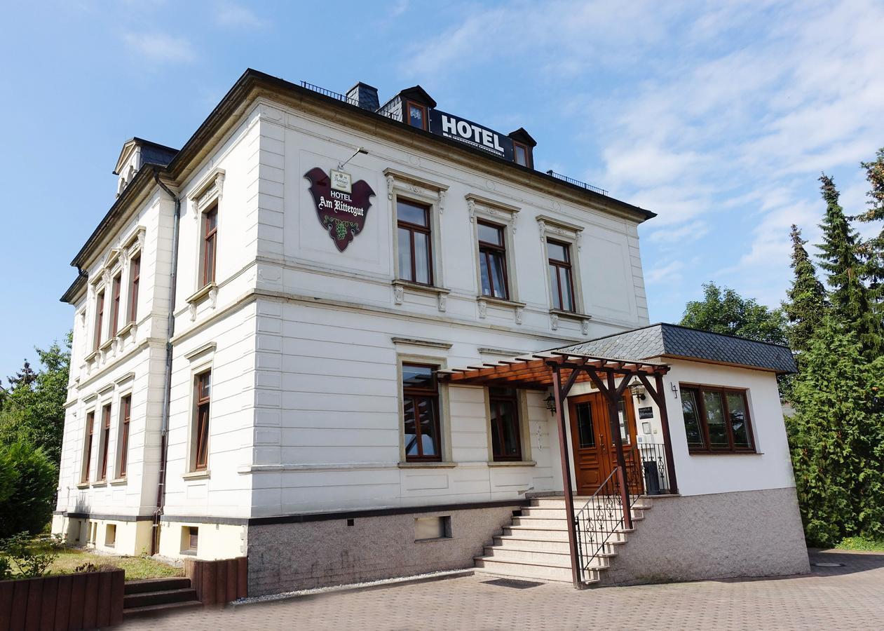 Hotel Am Rittergut Frankenberg Bagian luar foto