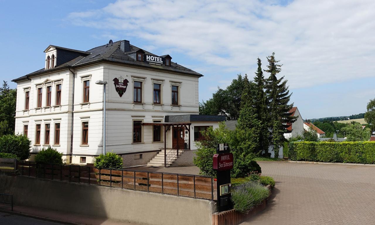 Hotel Am Rittergut Frankenberg Bagian luar foto