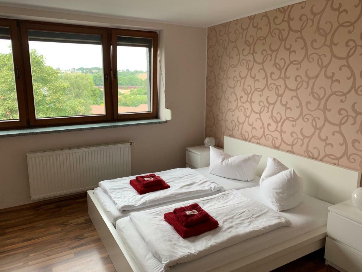 Hotel Am Rittergut Frankenberg Bagian luar foto